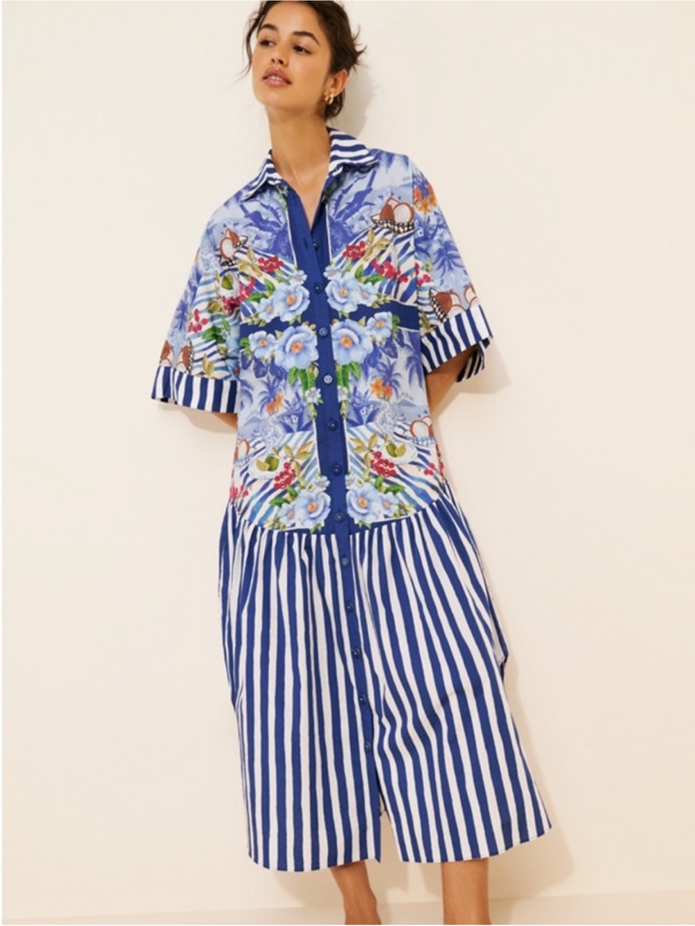 Farm Rio Fresh Table midi dress